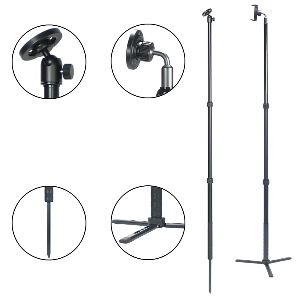 trepied-perche-a-selfie-avec-support-magnetique-pour-telephone-pour-enregistrement-de-swing-de-golf-camping-peche-et-sports-de-plein-air
