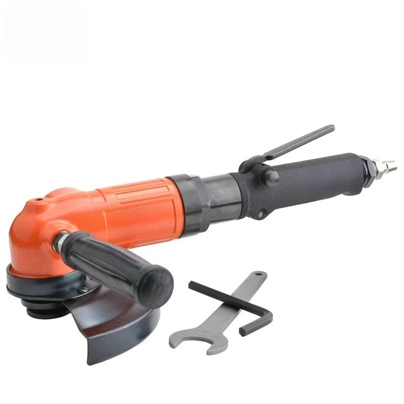 180Mm Pneumatic Angle Grinder, High Torque Pneumatic Grinder, Heavy Duty Industrial Angle Grinder