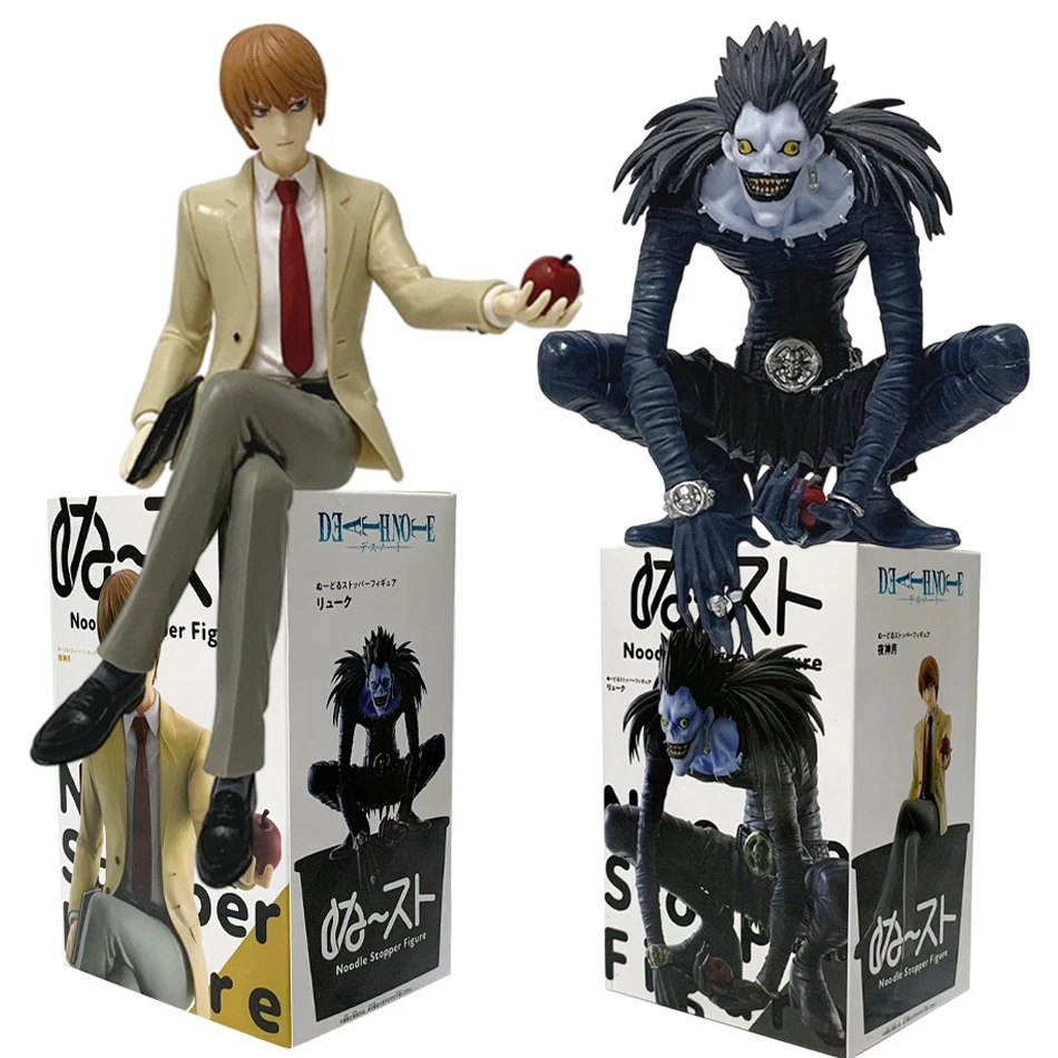 16cm Death Note Anime Figure Ryuk Yagami Light （Apple And Note）Action Figure PVC Collection Desktop Accessorie Model Toy Gift