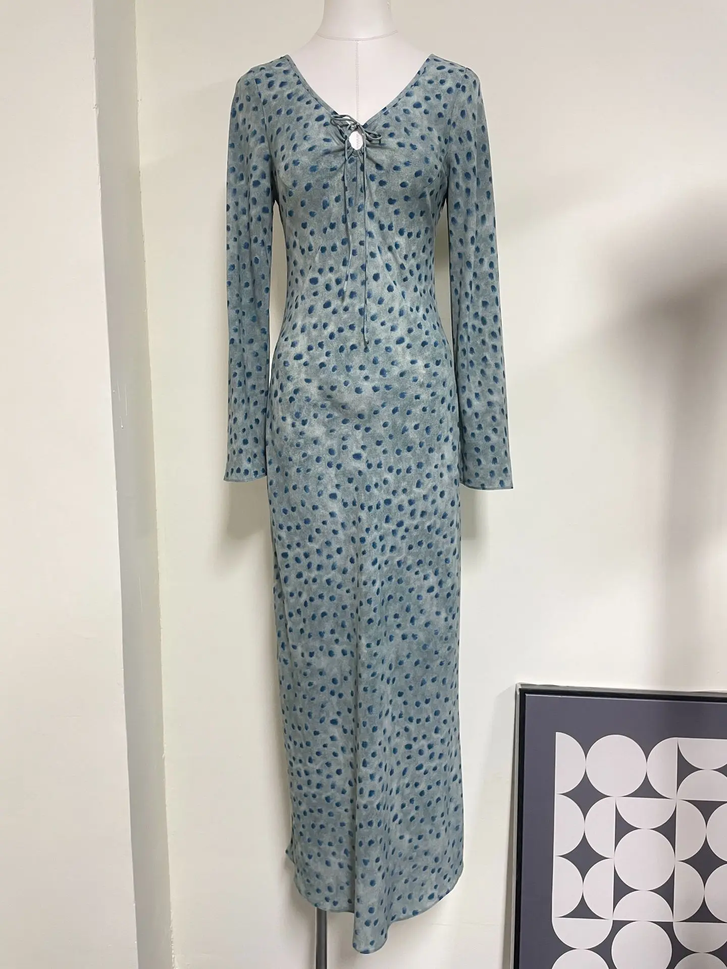 

Vacation-Style Printed Dress with a Sexy Wide Scoop Neckline — 2026 New Arrival: This Year's Hottest Trending Dress for Women