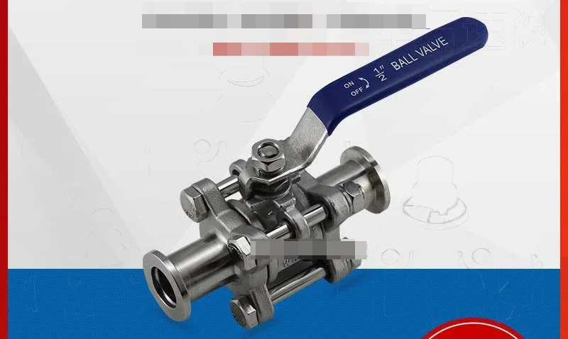 304 Stainless Steel KF16 KF25 Manual High Vacuum hydraulic Ball Valve Quick Install Ball Valve Gas Safety Valve Leak Detected