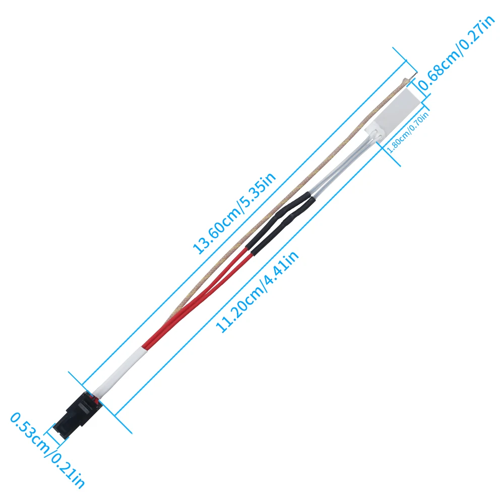 

1/2/3pcs for QIDI Plus 4 Heater Cable Thermocouple Cable for QIDI Tech Plus4 Thermal Wire Hotend Heat Thermistor 3D Printer Part