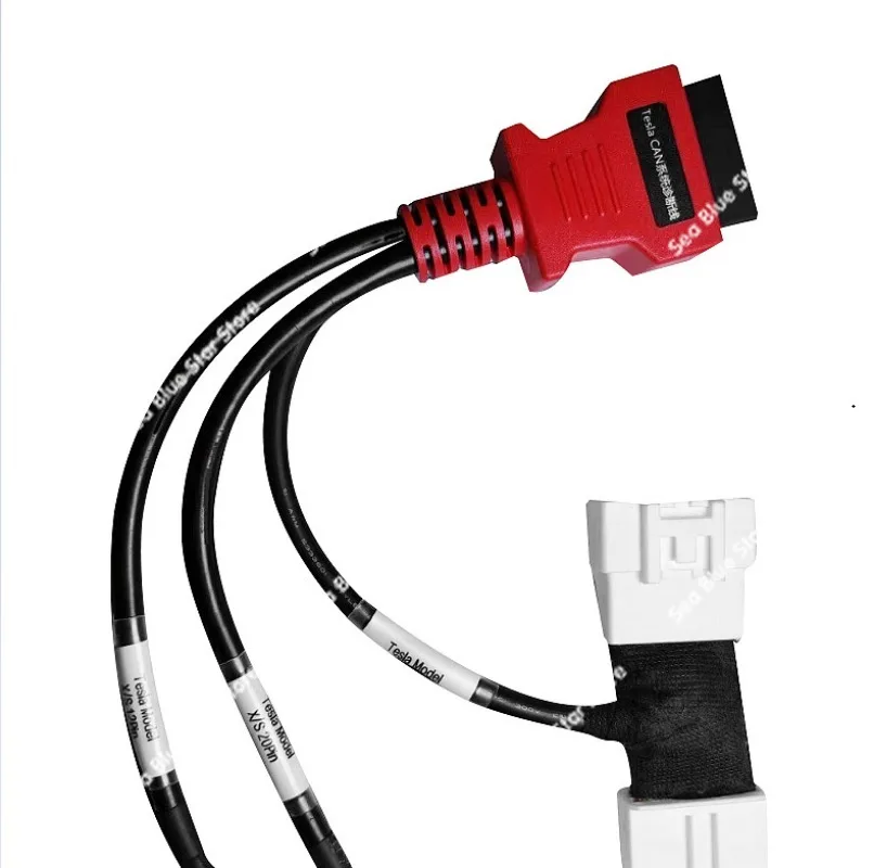 Automotive OBD detector diagnostic cable, can be determined new energy one-point three OBD16 core cable