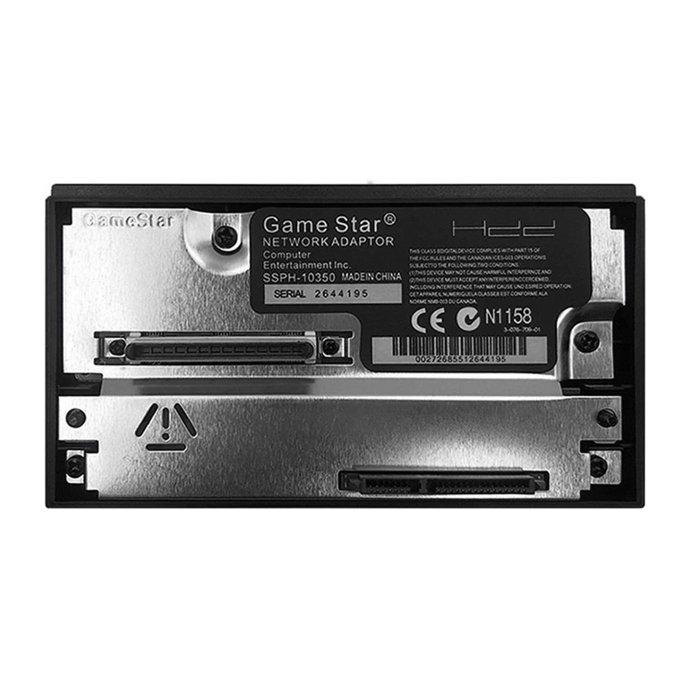 For PS2 Universal Network Card Adapter SATA Interface Parallel Network Card Adapter 2.5/3.5 Inch SATA HDD Gaming Accessories