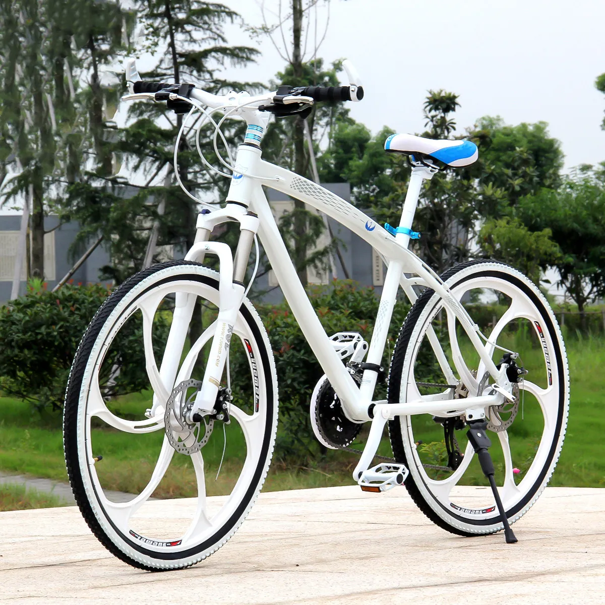 

Dual-Hole Aluminum Alloy Bike Kickstand Compatible with Mtb Road Folding and Children Bikes Easy Install Quick Release Stable