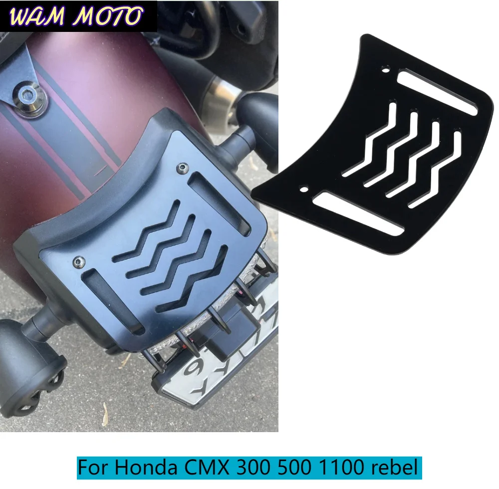 Motorcycle Taillight Guard Protector Tail Light Cover Rack For HONDA Rebel CMX1100 CMX300 CMX500