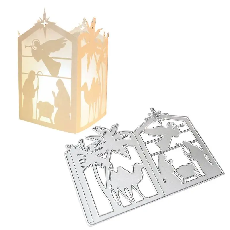 Christmas Lantern Metal Cutting Dies Stencil DIY Scrapbooking Album Stamp Paper