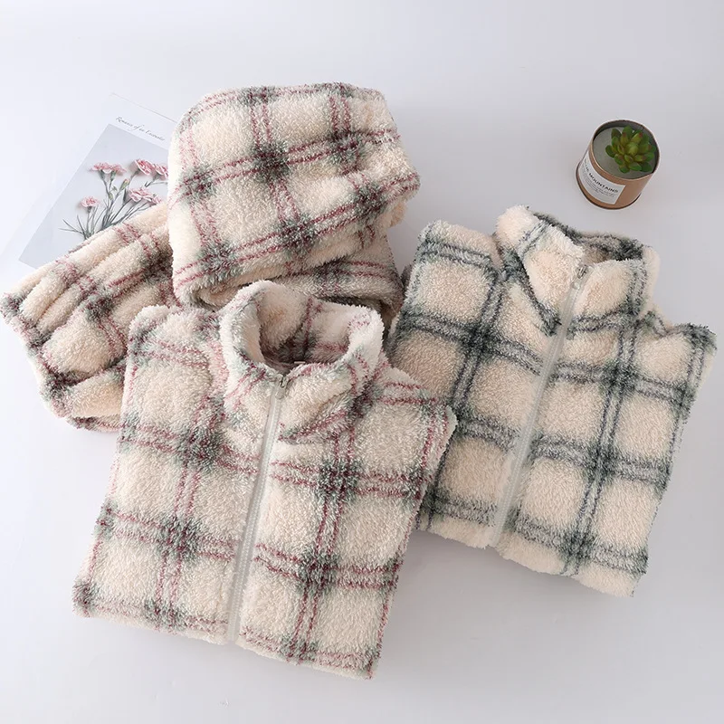 Winter New Thicken Coral Fleece Pajamas Set Women Zipper Stand Collar Warm Homewear Sleepwear Comfy Soft Loungewear Nightwear