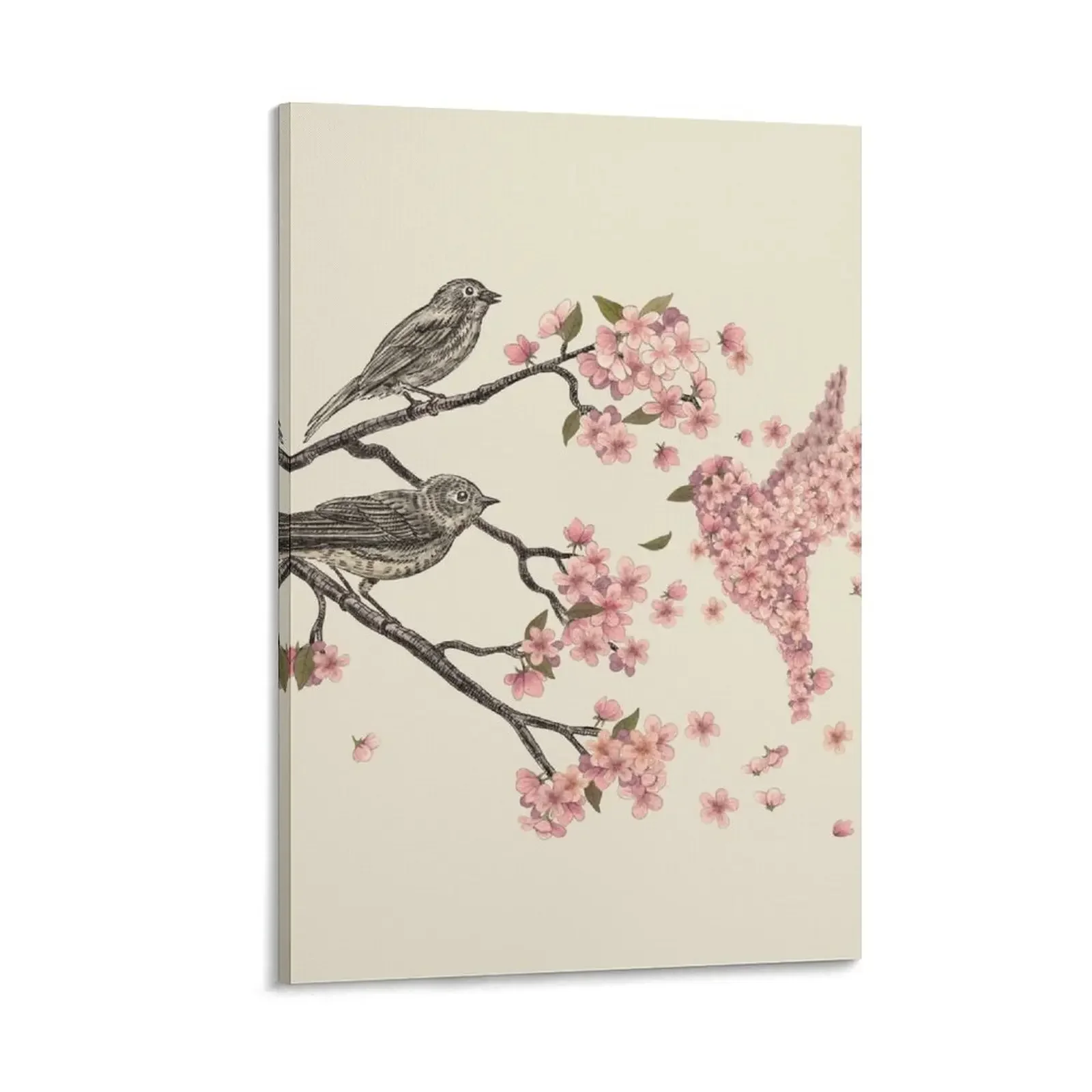 

Blossom Bird Canvas Painting aesthetic room decor room decorations aesthetic ornaments for home