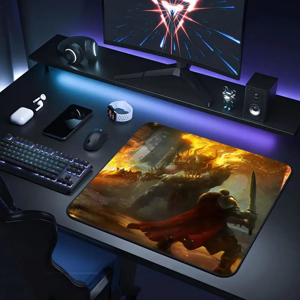 Lords Of The Fallen Mouse Pad Gaming Laptops Keyboard Mat Deskmat Pc Accessories Desk Protector Mousepad Gamer Mats Anime Mause