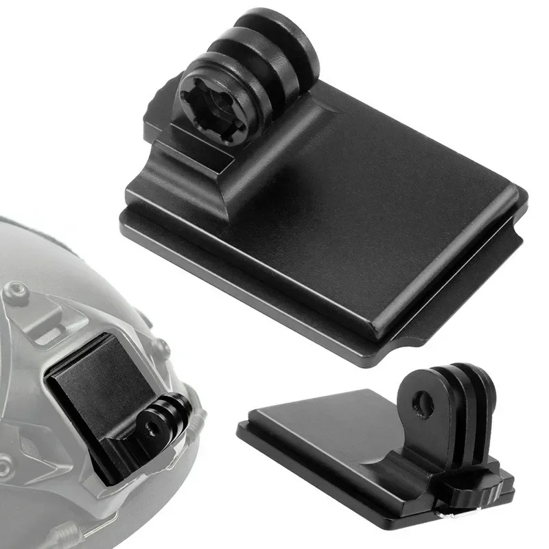 1 Uds. Para casco de cámara deportiva Gopro soporte fijo de aluminio para Gopro hero 12/11