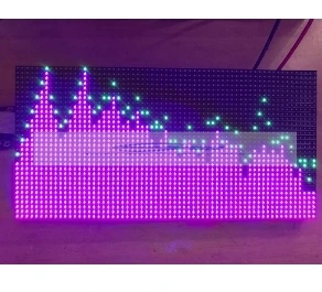 AS3264 Full Color RGB Music Spectrum Audio Display LED Rhythm RGB Ambient Light DIY Audio Levels