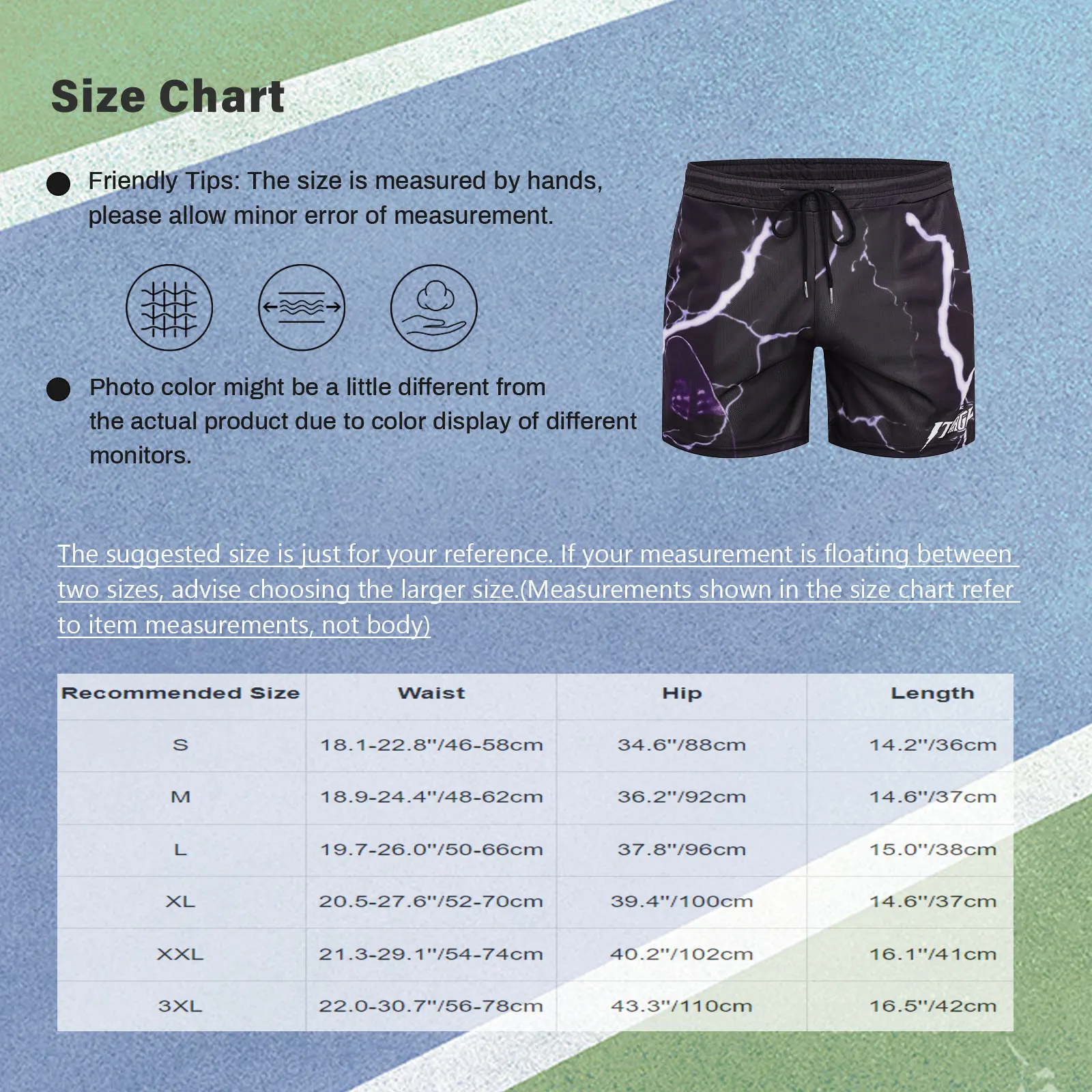 

Men Basketball Quick Dry Shorts Drawstring Stretchy Print Pockets for Running Workout Training Gym Summer
