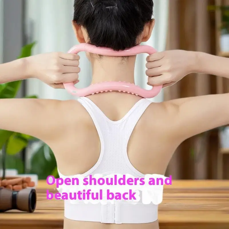 Body Workout-Übungsring, Pilates-Yoga-Ausrüstung für zu Hause, Widerstandsunterstützung für Frauen und Faszienmassagegerät