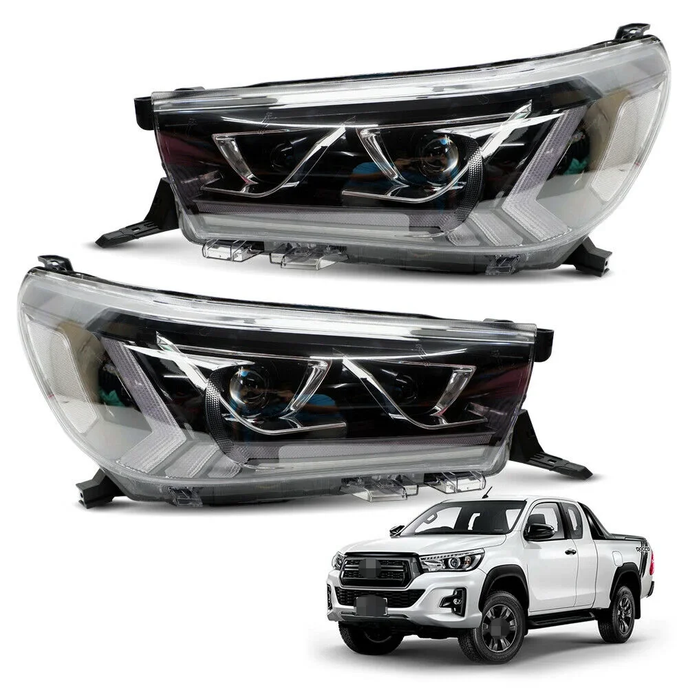 

Guwo LED ABS Headlamp Running Lights YAA-VG-2019A-H For Hilux Revo Rocco Z-Edition 2015 2020