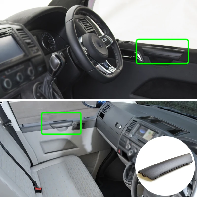 Car Front Interior Door Handle Grab Pull Cover Armrests for VW Transporter T5 2010 2011 2012 2013 2014 2015 Accessories Parts