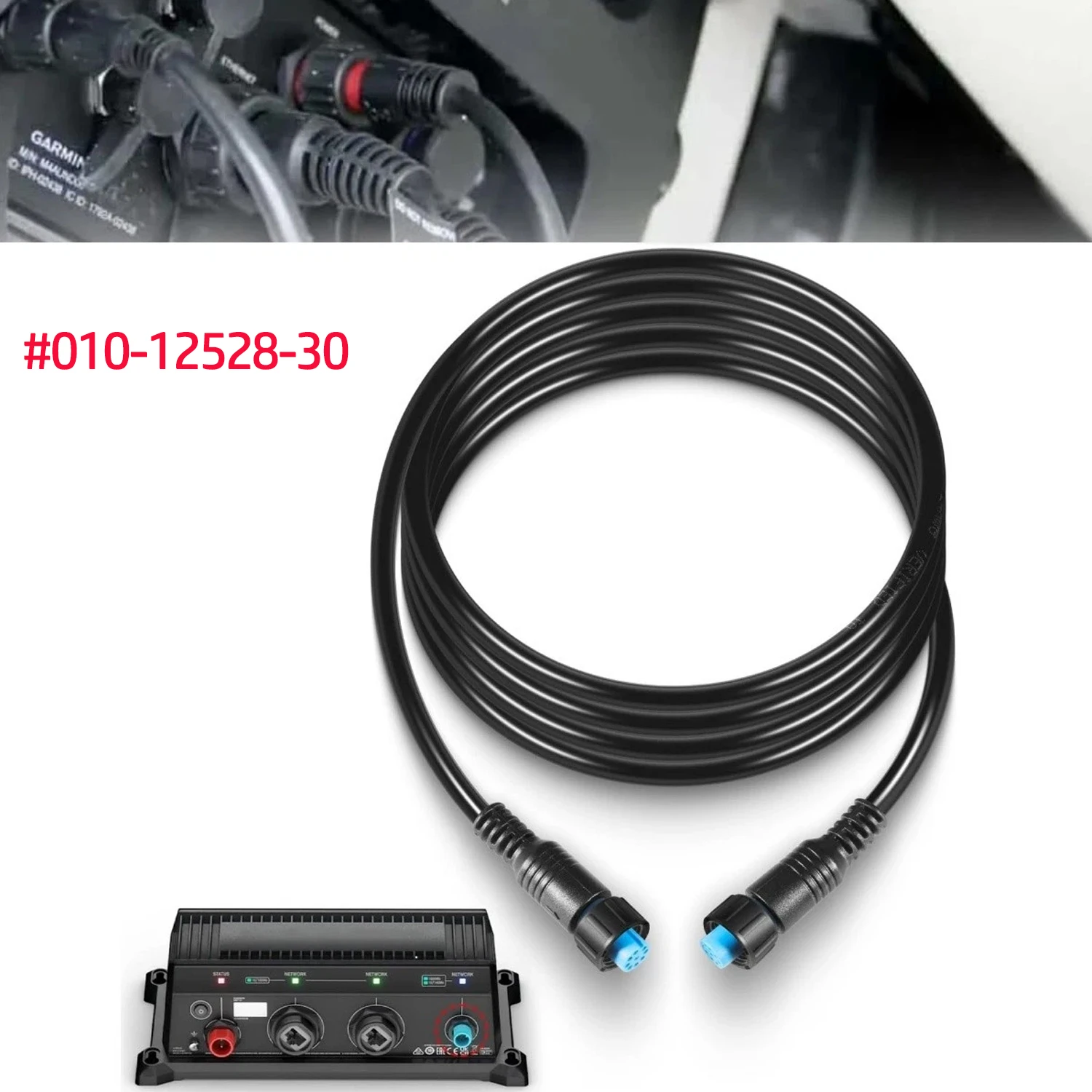 

Морской сетевой кабель 010-12528-30, для морской IP-камеры GC 200, для GLS 10, GMR Fantom 126/124/56/54, GXM 54/53 (6,5 футов/2 м)