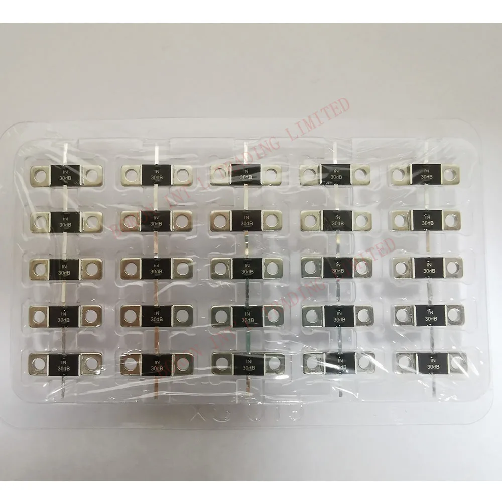 100watts 1DB 3DB 6dB 10db 20DB 30db  ATTENUATORS FLANGED DC-3GHz flanged 50ohms BeO Full Flange 50OHM LOW VSWR High Power