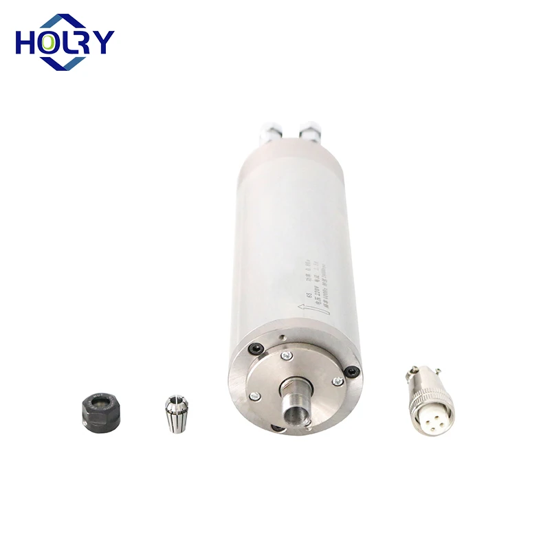 CNC Machine 0.8KW 65MM 42000rpm High Power Factory Supplier ER11water Cooled Spindle Motor With VFD&CE For Milling Machine