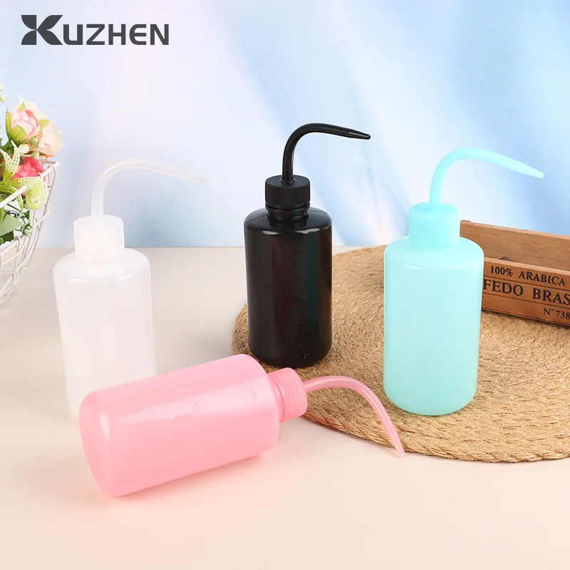 250ML Spray Bottle Plastic Safety Wash Bottles Lab Tattoo Squeeze Bottle Tattoo Accessories Lab Non-Spray Squeeze Bottle