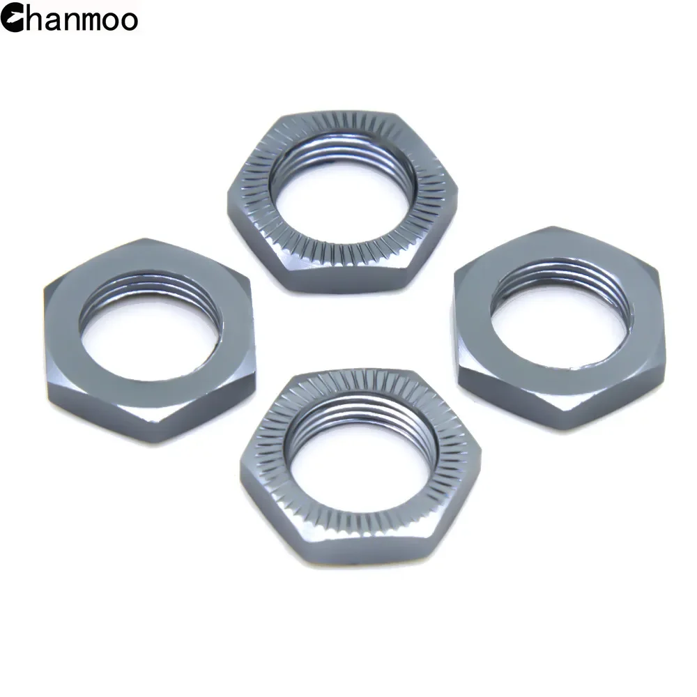 Support d'écrous de moyeu hexagonaux de roue de 17mm pour voiture RC 1:8, pour voiture sur chenilles RC à échelle 1/8 Traxxas X-MAXX 77086 – 4 HSP, pièces de mise à niveau