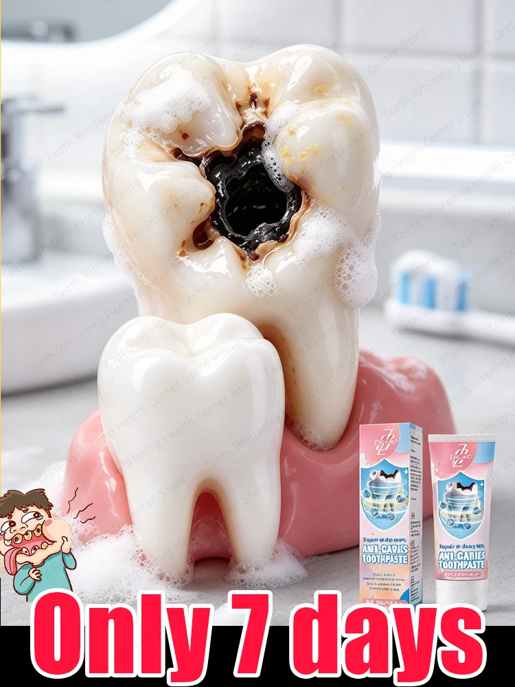 Anti Cavity Toothpaste Hydroxyapatite Enamel Repair Prevent Tooth Decay Remove Plaque Fresh Breath Sensitive Teeth Oral Care Min