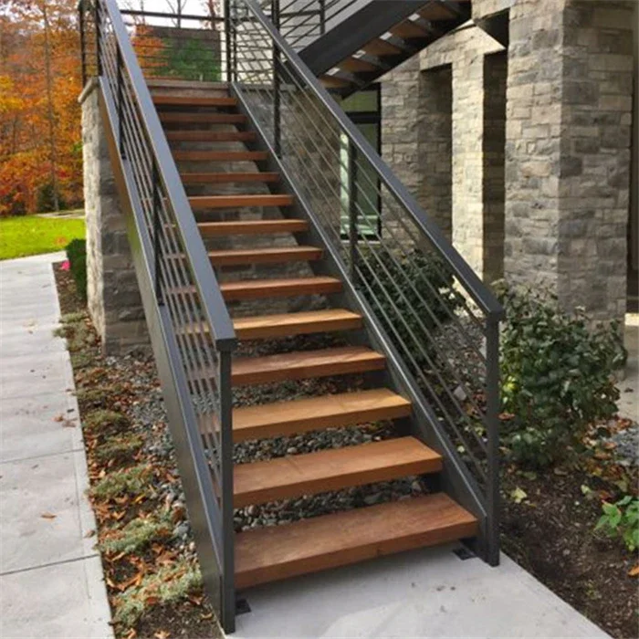 DAIYA Fire Escape Stairs with Outdoor Staircase