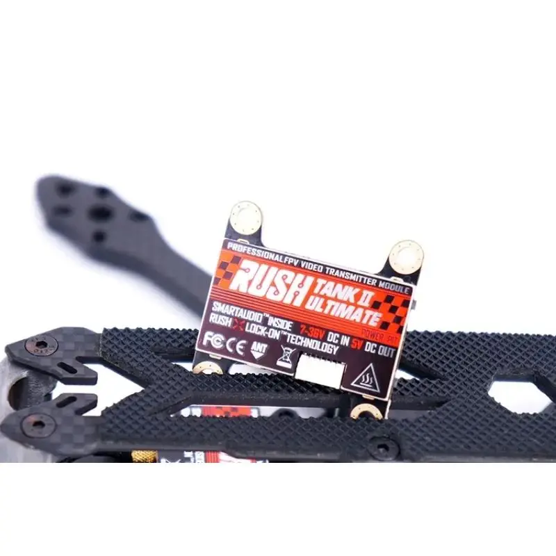 Rushfpv tank ii pit/25-800mw 2-8s externes Audio 48 Frequenz Race Fly Bild übertragung