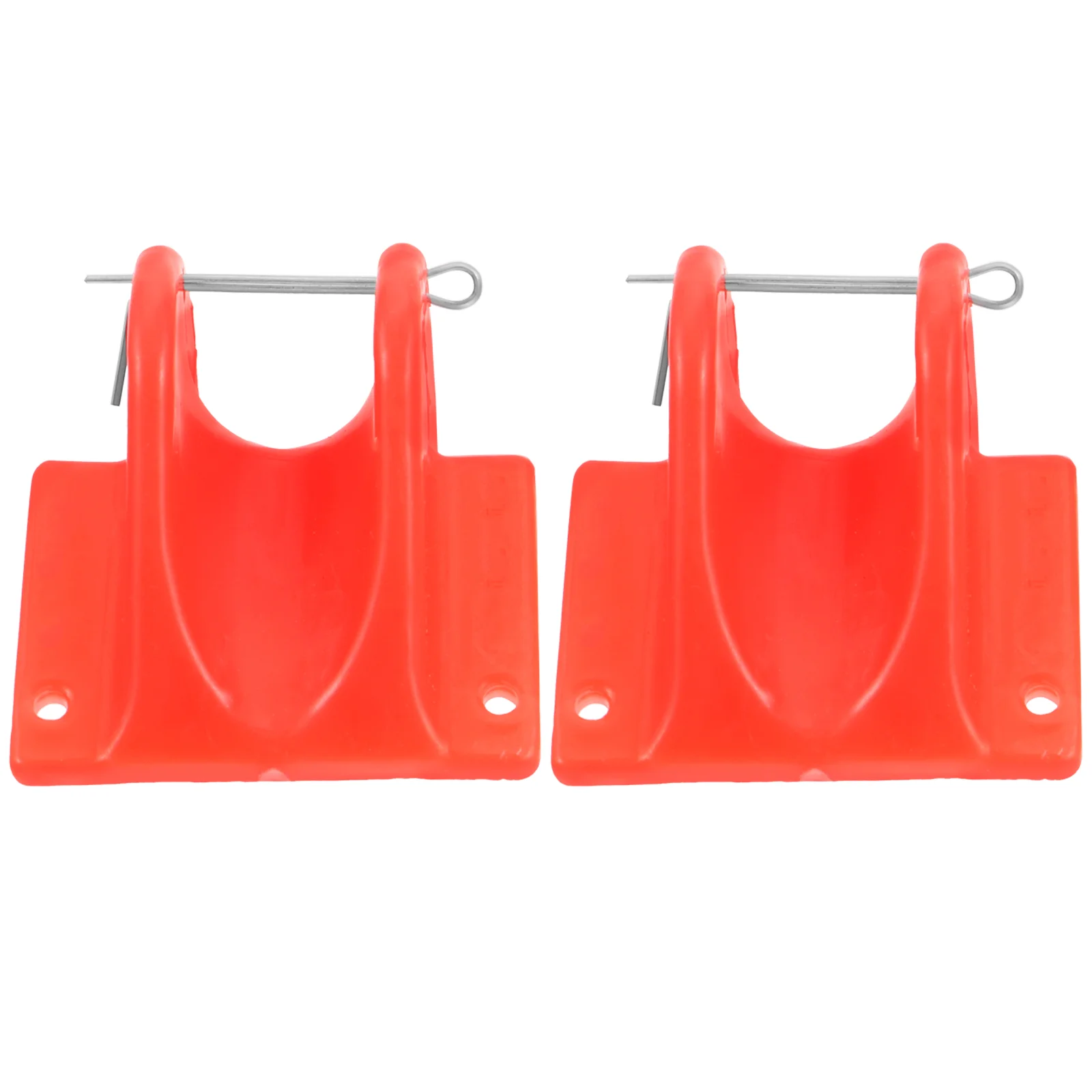 2 Pcs Climbing Rope Protective Cover Lightweight Protector Protecting Part Case Equipment Red Safety Ropes Tools