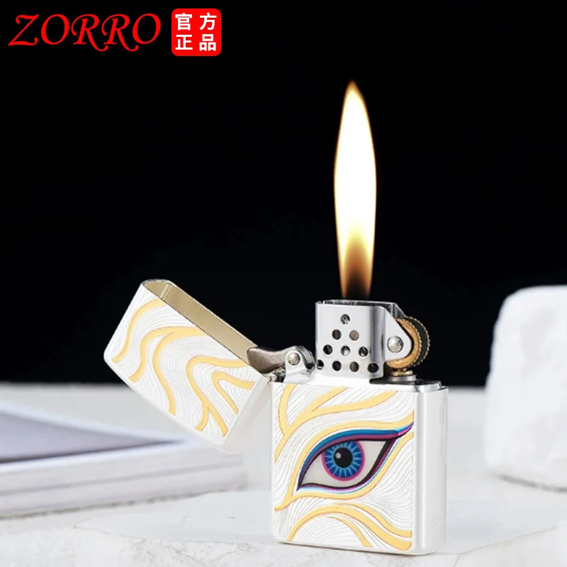 

ZORRO 2nd Generation Zoro Upgraded Night Light Autumn Water with Eye catching Z2-1165 High end Pure Copper Gift Lighter