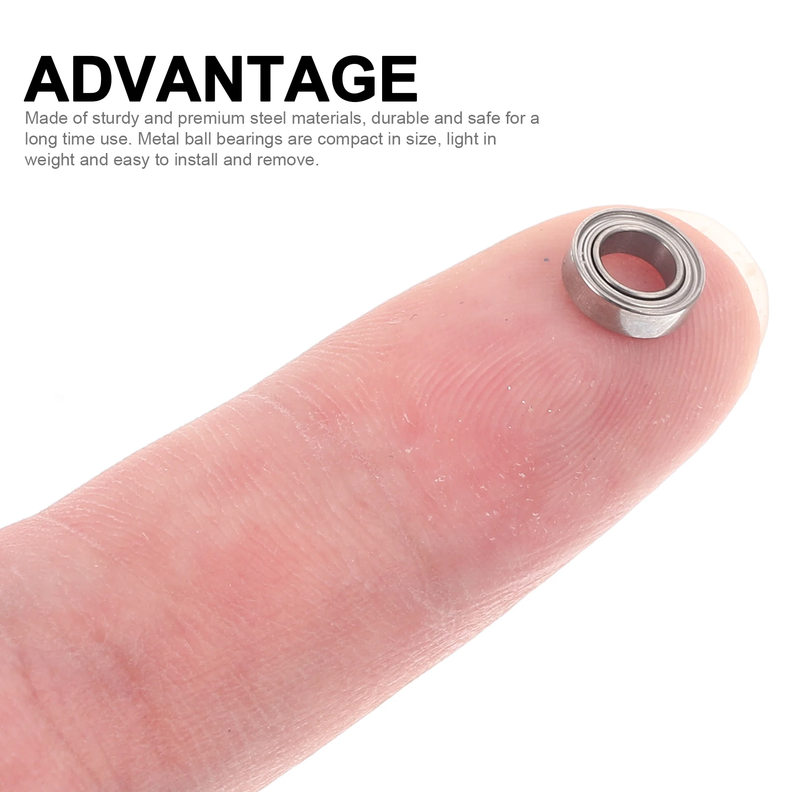 

10pcs Rc Car Bearings Steel Metal Replacement Parts Premium 144001 Bearing For Remote Control Vehicles Car Wheels