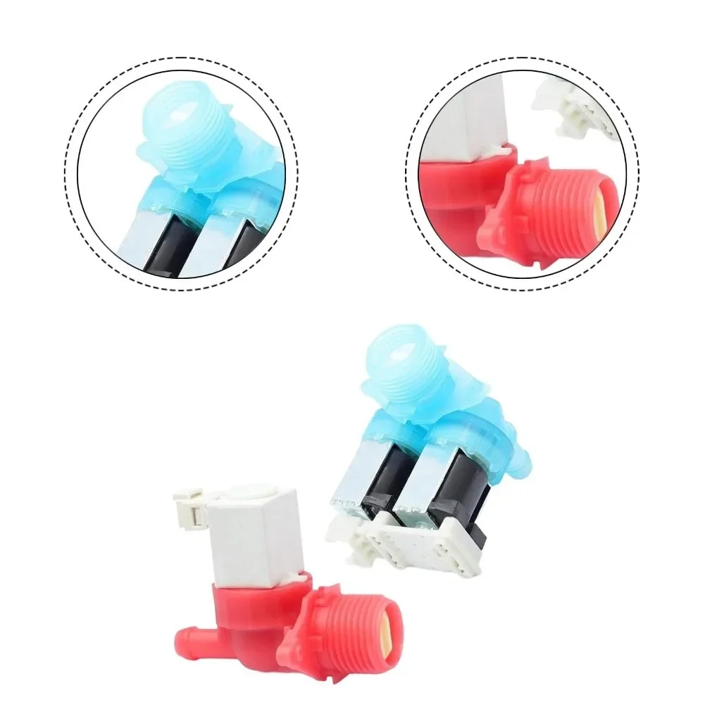 Water Inlet Valve Set Designed Specifically for For washing Machines with High Pressure Tolerance and Stainless Steel Sealing