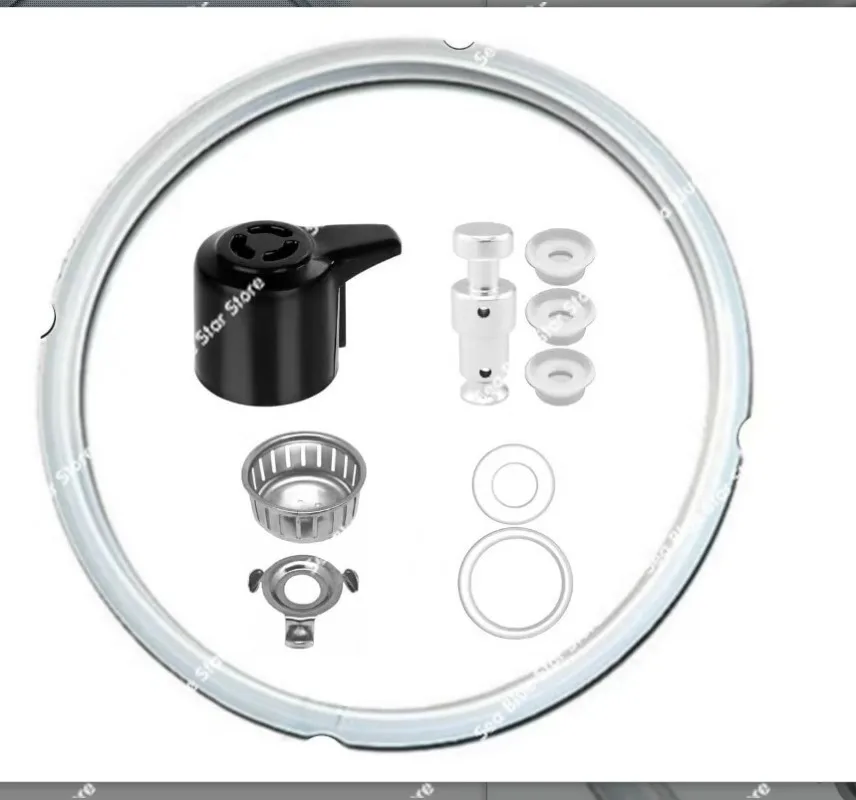 Electric pressure cooker accessories Electric pressure cooker sealing ring 3/4/5/6L float valve Exhaust valve Anti-blocking