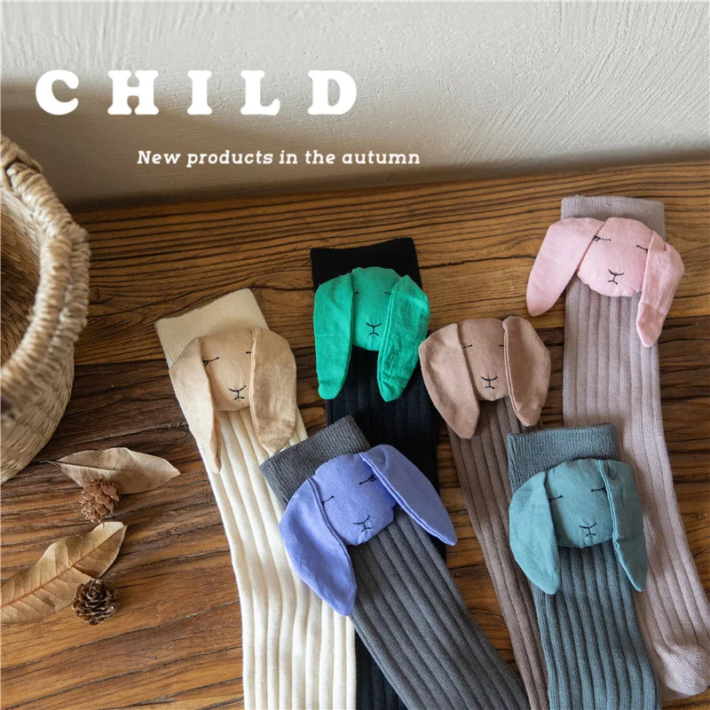 Darcoo Baby Girl Socks 2023 Children Korean Lamb Socks  Kids Accessories 1-12Y