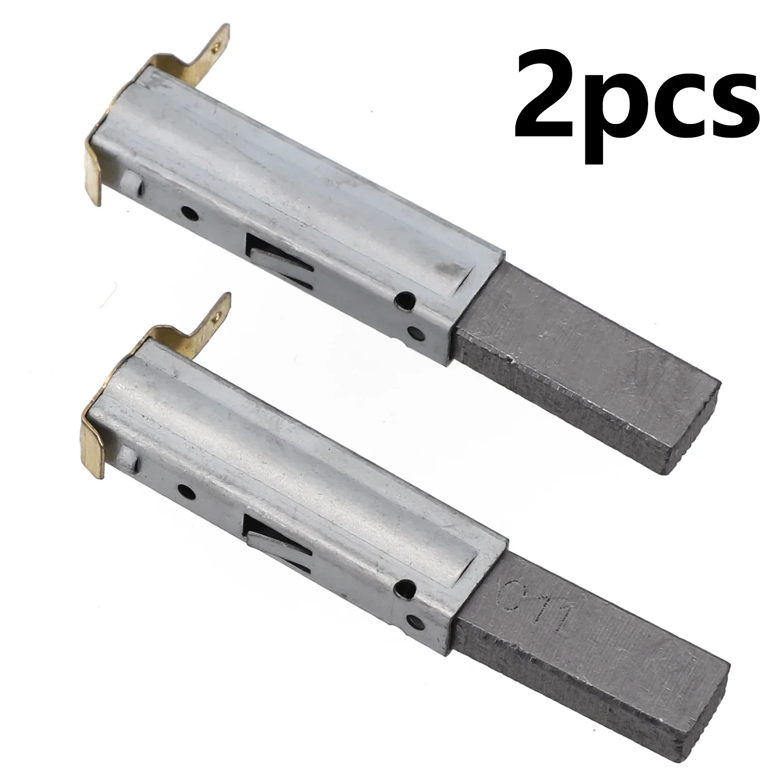 2Pcs Graphite Cast Iron Carbon Motor Brushes For 30/60/70/80/90L Industrial Vacuum Cleaners Vacuum Accessories