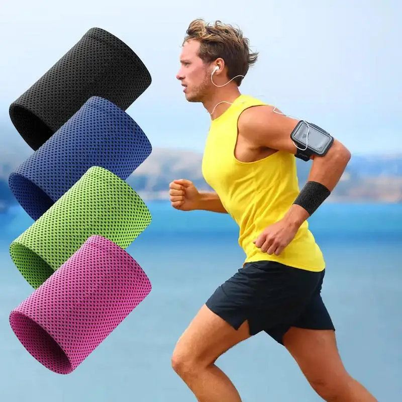 Baseball Sweat Bands Sweatband For Men Arm Shaper Build Arm Muscles Moisture Absorption Perspiration Ionic Elements For Yoga