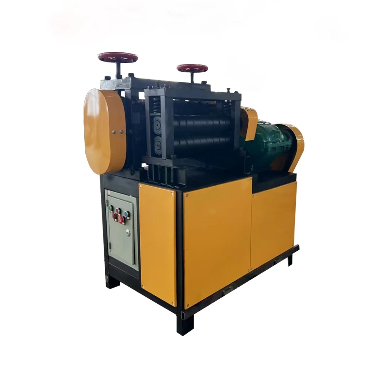 Waste Steel Bar Straightening Machine With Core Motor Component For Sheet Rebar Processing