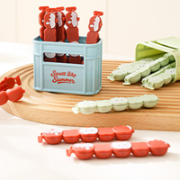 Magnetic Refrigerator Sealing Clip Creative Refrigerator Storage Box Household Snack Tea Sealing Clip