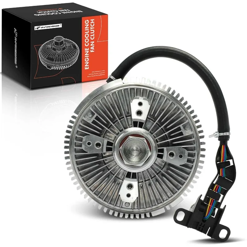 Embrague del ventilador de refrigeración del radiador electrónico A-Premium compatible con Ram 2500 3500 2010-2010 y Ram 2500, 3500, 4500, 5500, 201