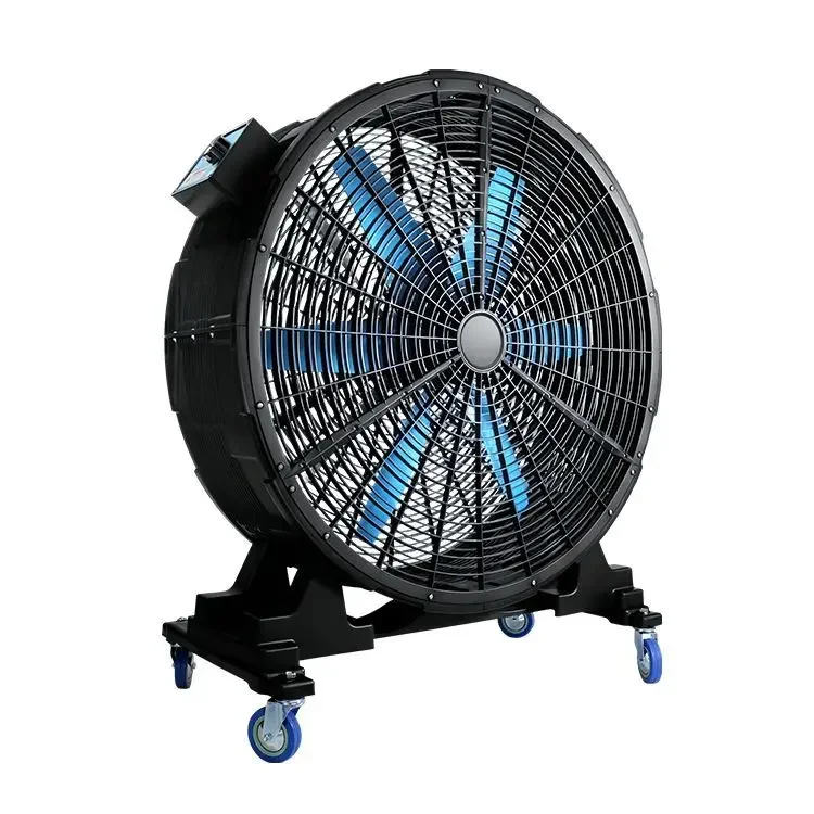 Left and right shaking head Permanent magnet industrial large fan Powerful movable high power Commercial floor fan Workshop Gym