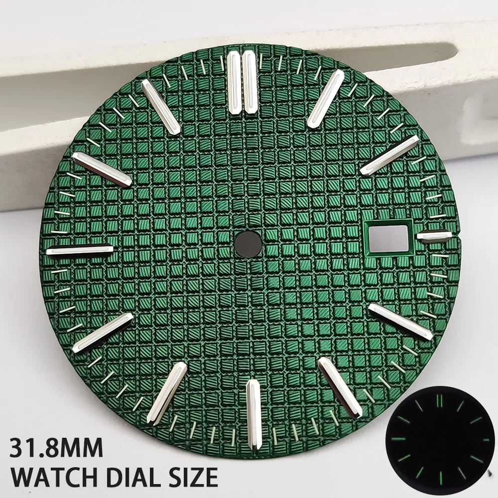 31.8MM 오크 시계 다이얼, 로즈 골드, NH35A 캘리버용 개조 액세서리, 신제품