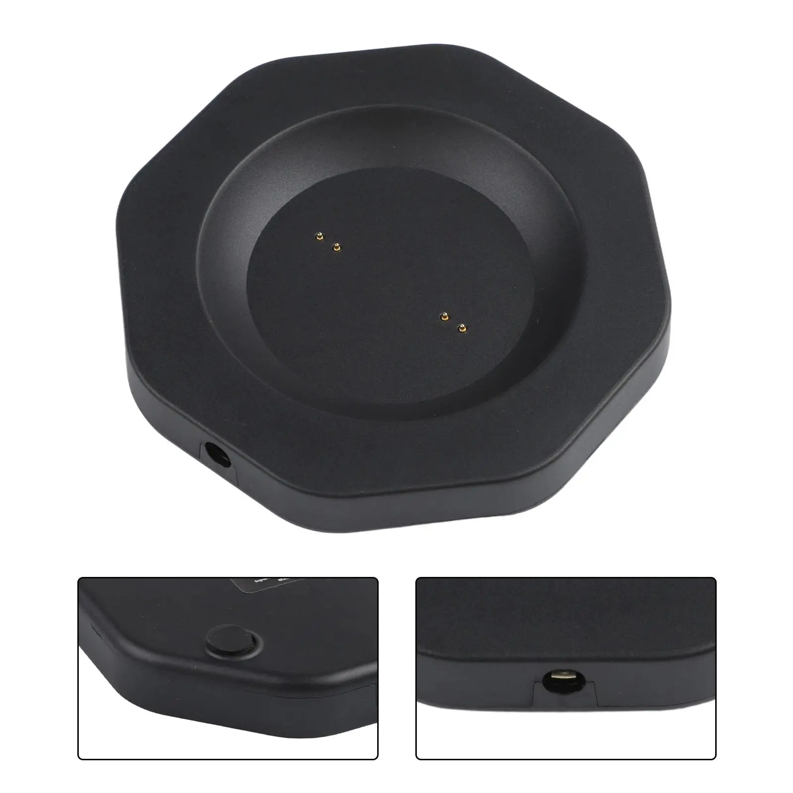 Black Charging Dock for Ember Temperature Control Mug Offering Practical Charging Solution for Smart Drinkware