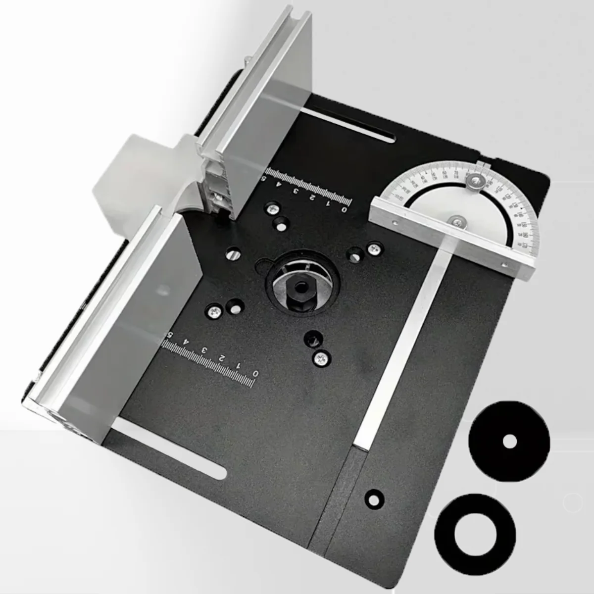 

Woodworking Router Table Insert Plate Aluminum Alloy Router Metal Router Table Plate Metal Router System Kit Woodworking Tools