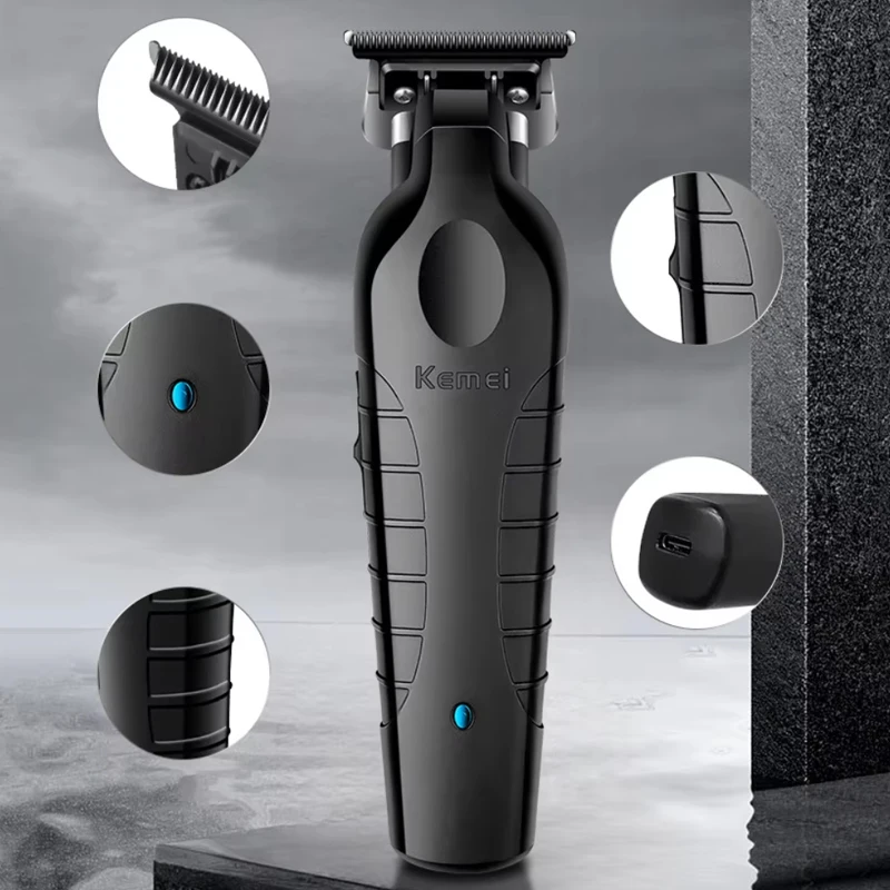 Kemei Haarschneidemaschine Kit Herren Elektrorasierer Haarschneidemaschine Professionelle Haarschneidemaschine Km-2299 Km-032 Km-2024 – Detail 5