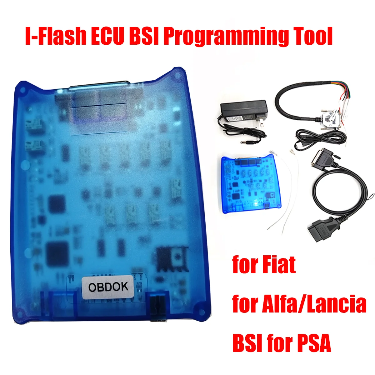 OBDOK IFlash ECU BCM BSI Reprogramming Tool Full Version OBD Clone Programmer Body Computer for Fiat/Alfa/Lancia/Lveco (LCV)