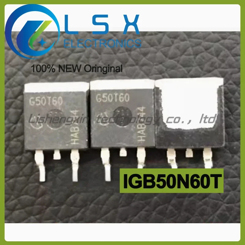 10pcs IGB50N60T G50T60 TO-263 600V 50A New and Original