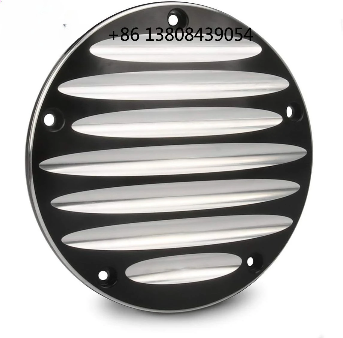 Motorcycle Engine Guard 5 Holes Black CNC CUT Derby Cover for Harley Softail Fatboy 99-17 Timing Cover Touring Road king 06-15