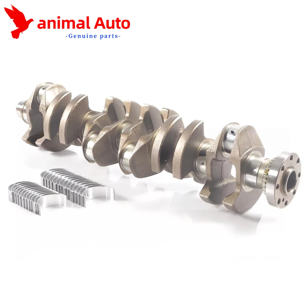 

2019+ Land Rover Engine Crankshaft w/ Bearings Gas 3.0 I6 AJ20P6 Turbo Ingenium LR121443 LR121448