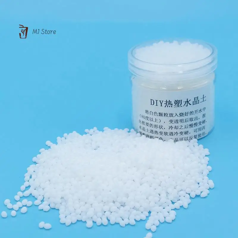 

50g Polymorph Thermoplastic Friendly Plastic Polymorph Pellet DIY Ceramics Tool