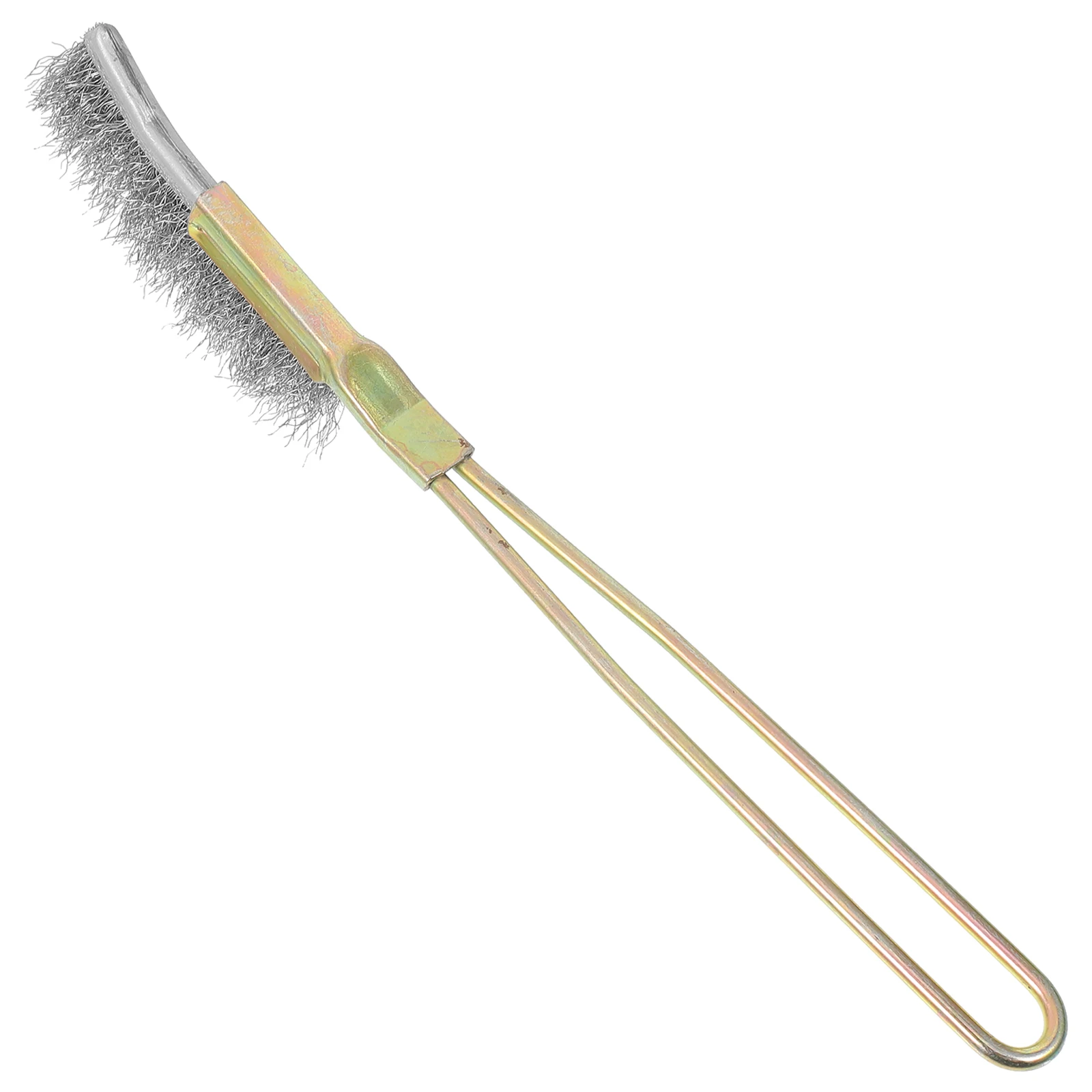 

Rust Removal Brush Wire Cleaning Tool for Metal BBQ Rack Stainless Steel Grill Cleaner Polishing Mini Iron Rechargeable Handle